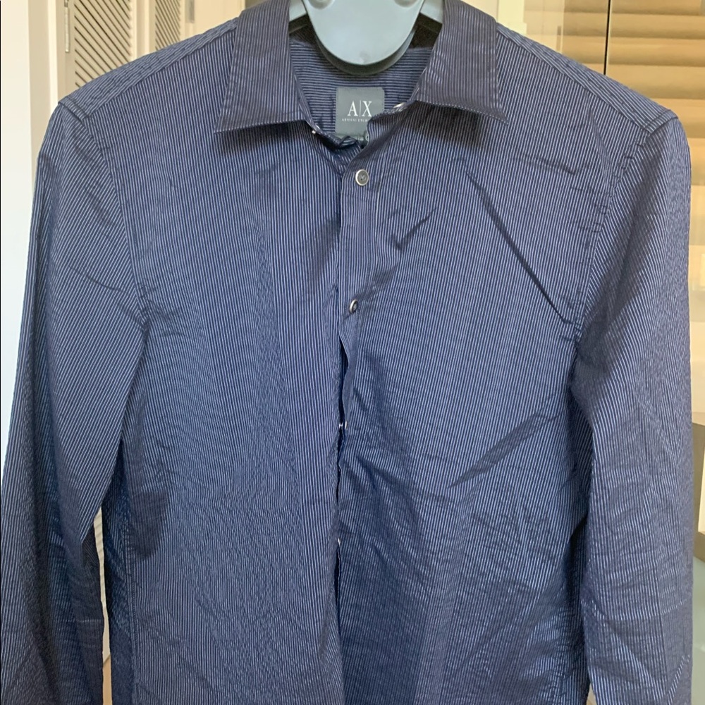 Armani Exchange button down shirt